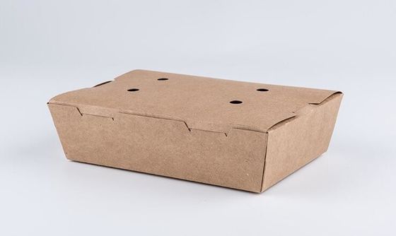 Ορθογώνιο μίας χρήσης καλαθάκι με φαγητό εγγράφου της Kraft, popcorn 1450ml κοτόπουλο boxx