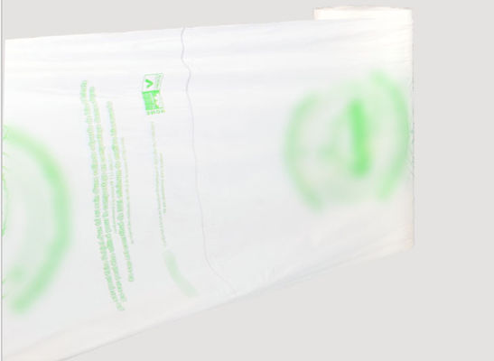 Cornstarch 100% βιοδιασπάσιμες μίας χρήσης τσάντες, ανθεκτική τσάντα αγορών υπεραγορών