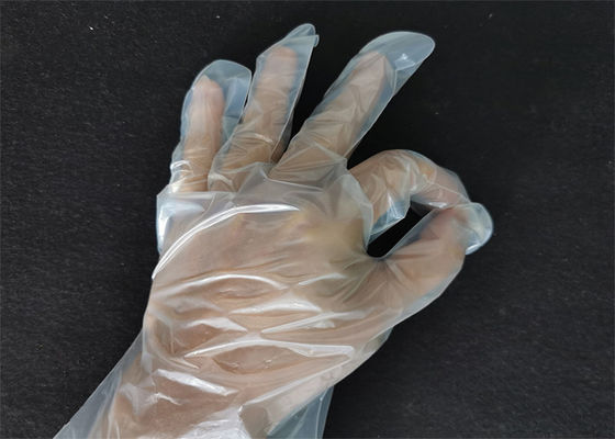 Φιλικά προς το περιβάλλον αναπνεύσιμα μαλακά διαφανή βιοδιασπάσιμα μίας χρήσης γάντια