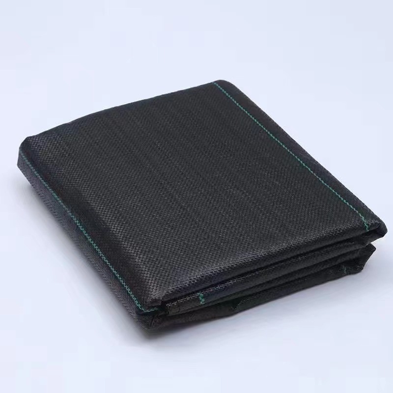 90g 100g 200g 250g Πολυπροπυλένιο Ελέγχου Εμποδίων Weed Mat,Μαύρο Ελέγχου Εμποδίων Weed Fabric σε ρόλο