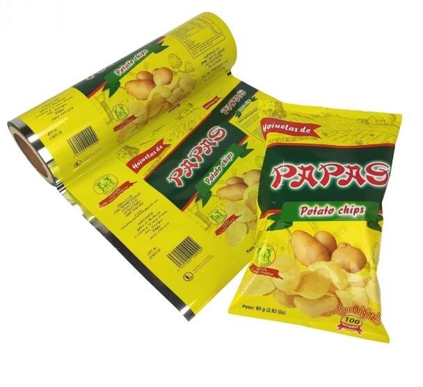 Προσαρμοσμένο ασημένιο / χρώμα 12 μmpet AL PET laminating film roll για συσκευασία φιδιού